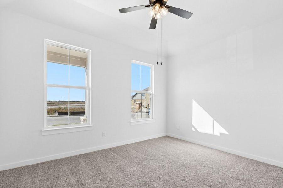 Spacious, unfurnished interior of a new home in Mayfair, New Braunfels (Image 21). Spacious, unfurnished interior of a new home in Mayfair, New Braunfels (Image 21).