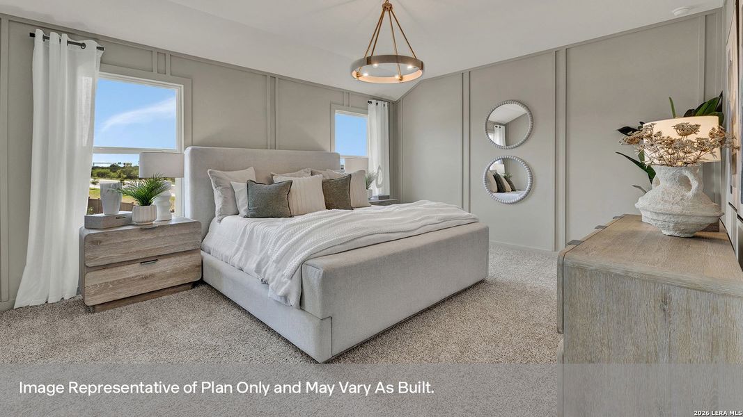 Furnished interior view inside a new home in Mayfair, New Braunfels (Image 6).