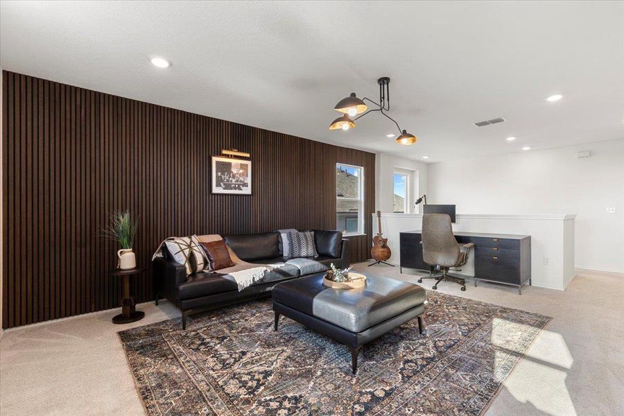 Furnished interior view inside a new home in , Austin (Image 7). Furnished interior view inside a new home in , Austin (Image 7).