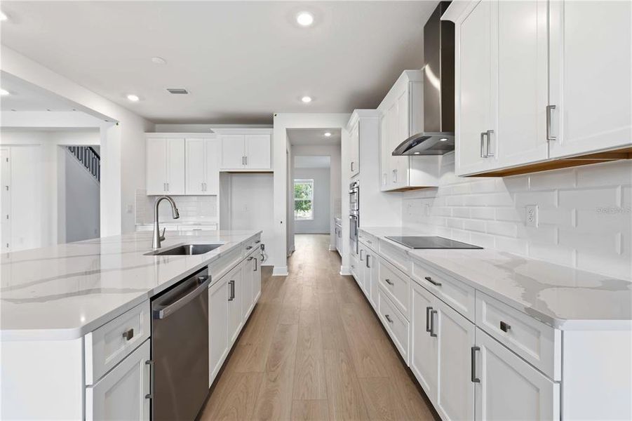 Furnished interior view inside a new home in Creeks Edge at Twin Rivers, Parrish (Image 9).
