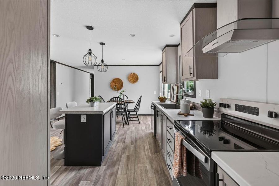 Furnished interior view inside a new home in , Callahan (Image 53).