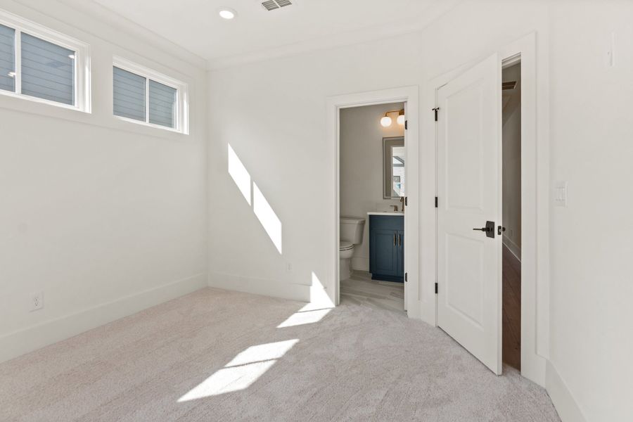 Representative unfurnished interior of a home built from the The McCollum by The Providence Group in Park Walke, Alpharetta (Image 43).