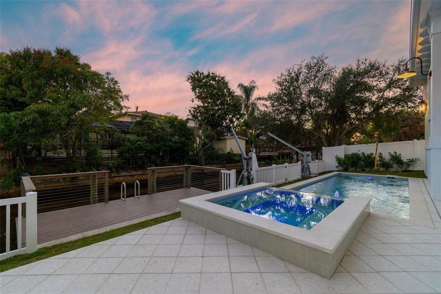 Exterior details and patio area of a home in , Tampa (Image 29).