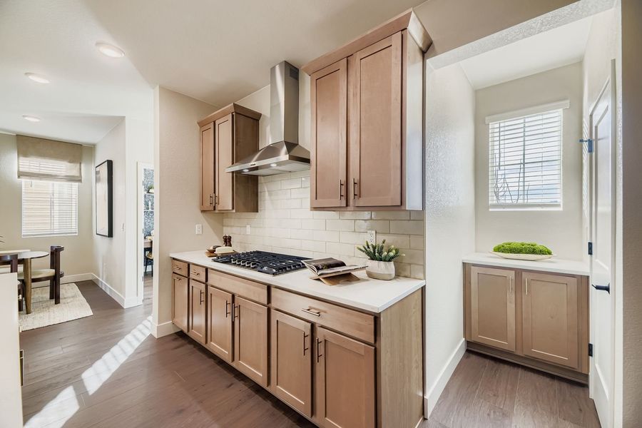 Representative furnished interior of a home built from the Spark Two by Brookfield Residential in Uplands, Westminster (Image 5).