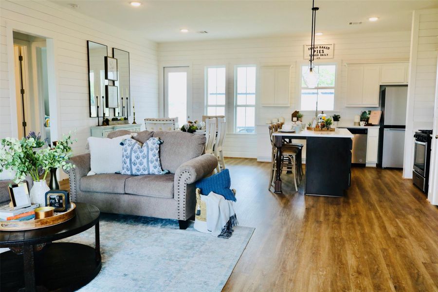 Furnished interior view inside a new home in , Brenham (Image 5). Furnished interior view inside a new home in , Brenham (Image 5).