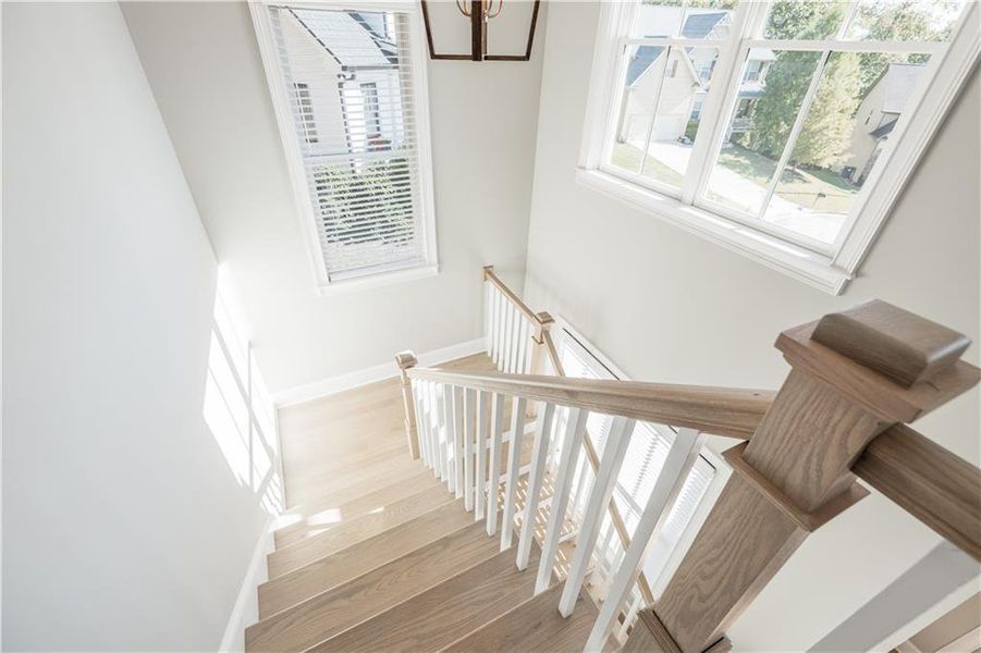 Furnished interior view inside a new home in , Powder Springs (Image 32).
