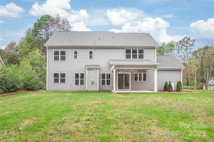 Exterior details and patio area of a home in , Mooresville (Image 4).