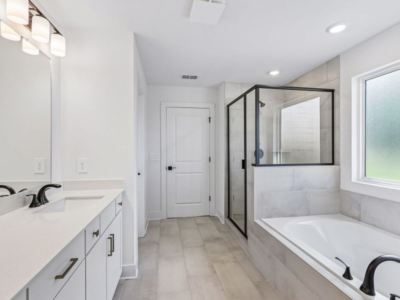 Furnished interior view inside a new home in Station Hill - Estate Series, Franklin (Image 5).