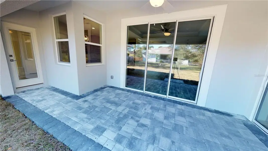 Exterior details and patio area of a home in , North Port (Image 3). Exterior details and patio area of a home in , North Port (Image 3).