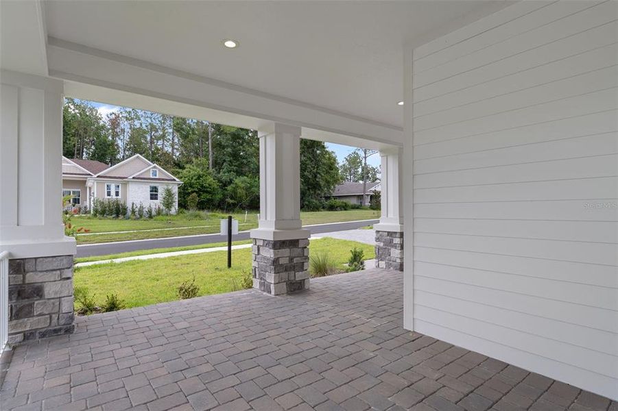 Exterior details and patio area of a home in Southern Hills Plantation, Brooksville (Image 27). Exterior details and patio area of a home in Southern Hills Plantation, Brooksville (Image 27).
