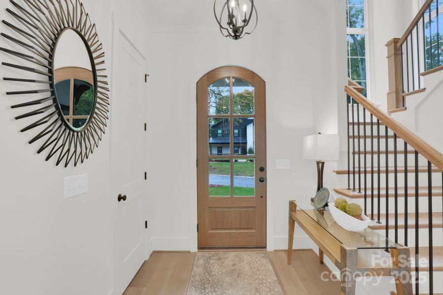 Furnished interior view inside a new home in , Charlotte (Image 17).