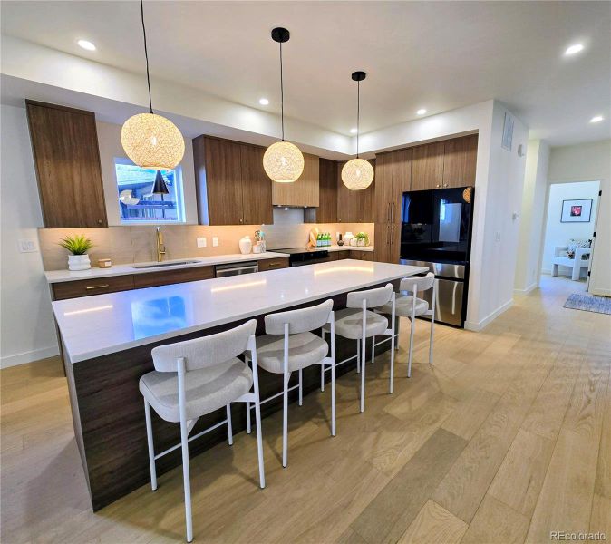 Furnished interior view inside a new home in , Denver (Image 27). Furnished interior view inside a new home in , Denver (Image 27).