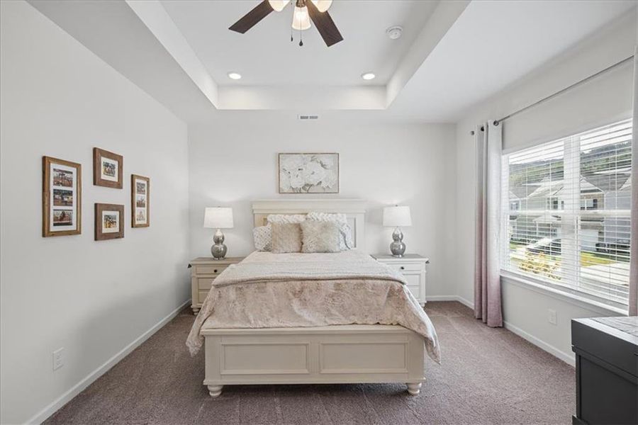 Furnished interior view inside a new home in , Cartersville (Image 8).