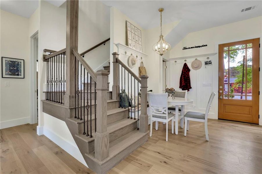 Furnished interior view inside a new home in , Austell (Image 11).