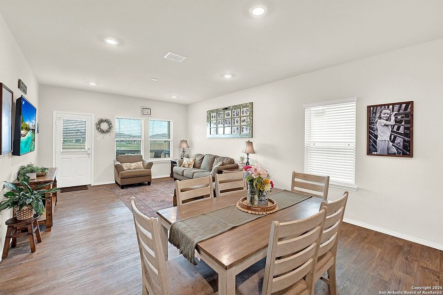 Furnished interior view inside a new home in The Links at River Bend, Floresville (Image 24).