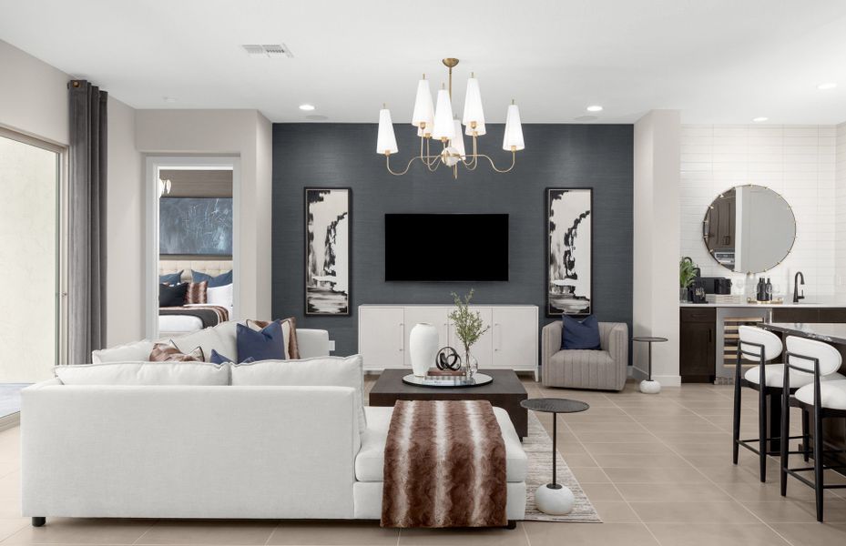 Representative furnished interior of a home built from the Stardom by Del Webb in Sun City Anthem at Merrill Ranch, Florence (Image 5).