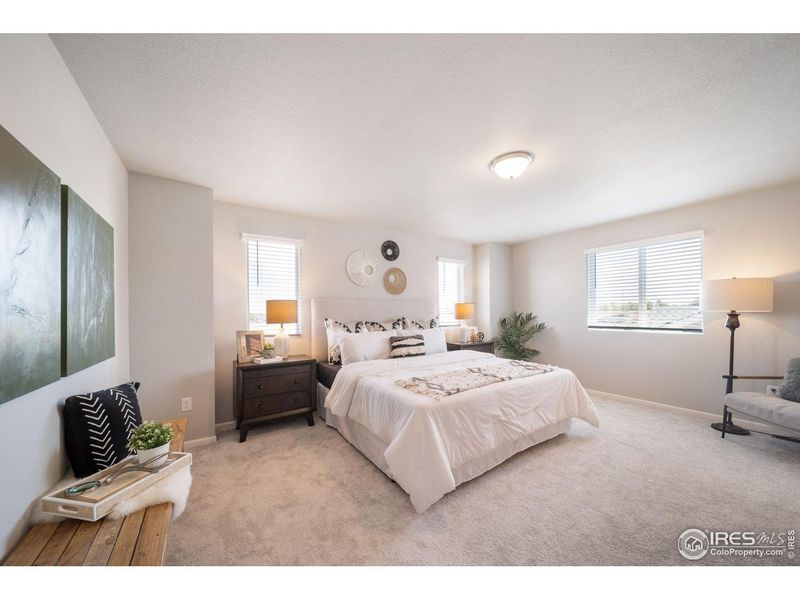 Furnished interior view inside a new home in , Johnstown (Image 16).