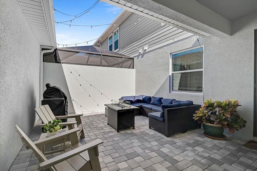 Exterior details and patio area of a home in , Sarasota (Image 24).