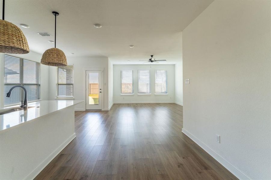 Spacious, unfurnished interior of a new home in Prairie Ridge at Goodland, Midlothian (Image 20).