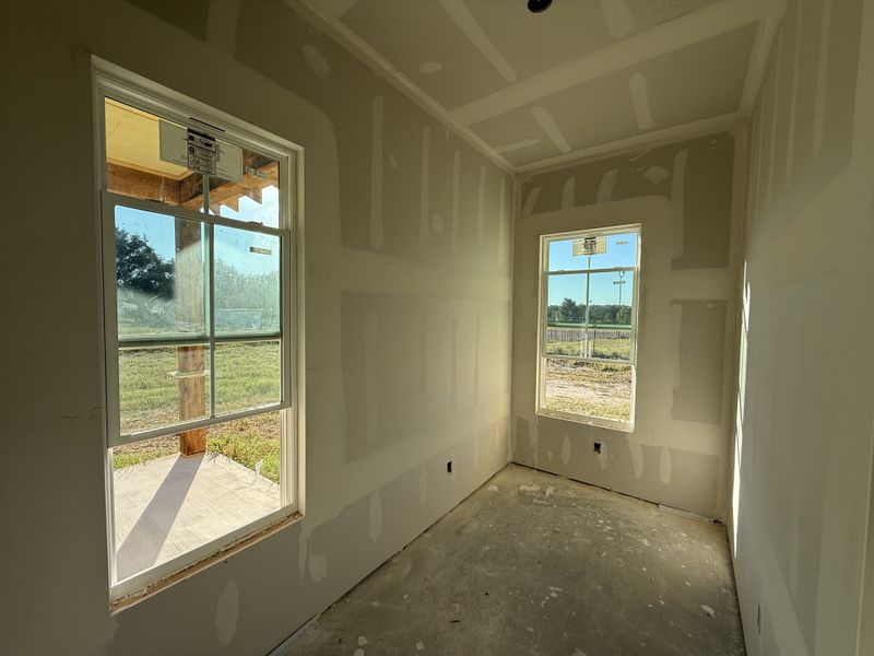 In-progress construction of a new home in Oak Water Ranch, Granbury, TX (Image 23).