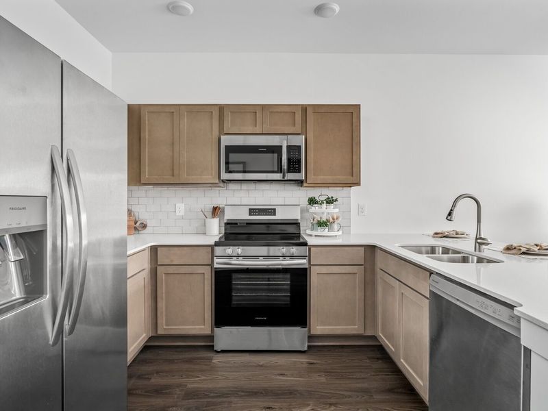 Furnished interior view inside a new home in The Towns at Red River, Gallatin (Image 12). Furnished interior view inside a new home in The Towns at Red River, Gallatin (Image 12).