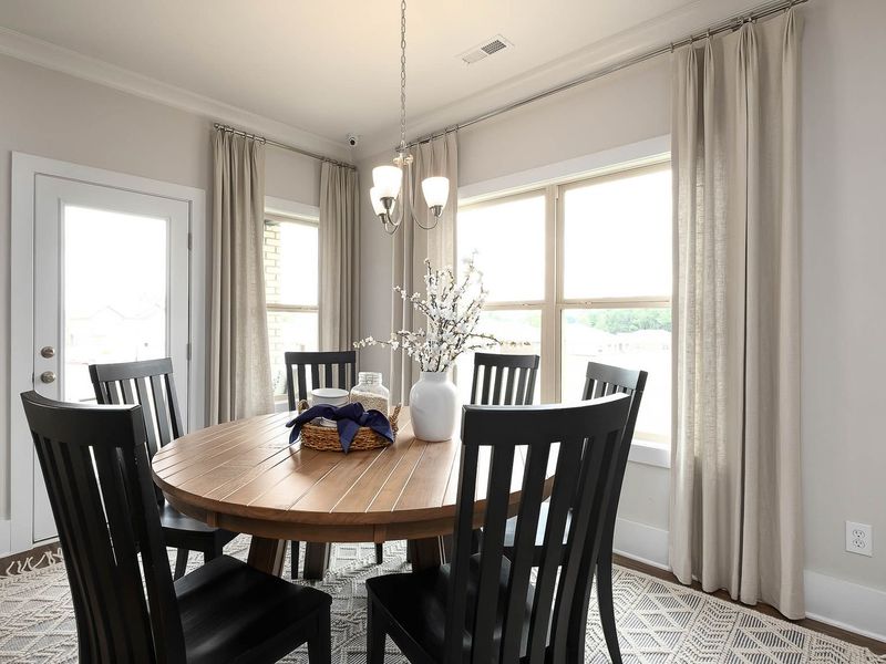 Representative furnished interior of a home built from the The Daphne E by Davidson Homes LLC in Bailey Park, Fayetteville (Image 16).