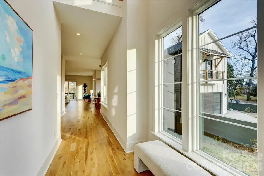 Furnished interior view inside a new home in , Charlotte (Image 9).