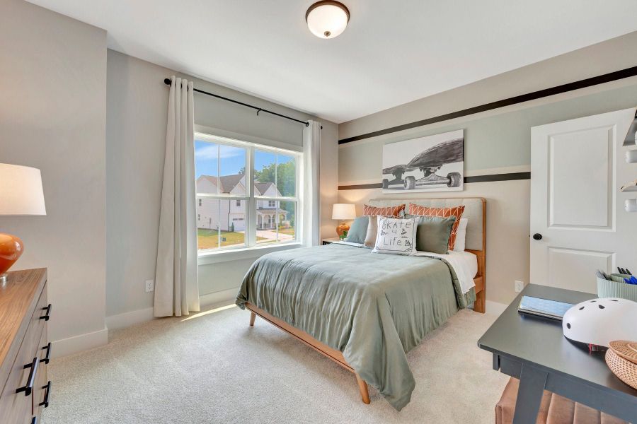 Representative furnished interior of a home built from the Alexander by Beazer Homes in Friendship Village, Apex (Image 27). Representative furnished interior of a home built from the Alexander by Beazer Homes in Friendship Village, Apex (Image 27).