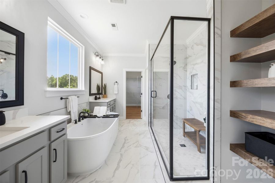 Furnished interior view inside a new home in , Lancaster (Image 6).