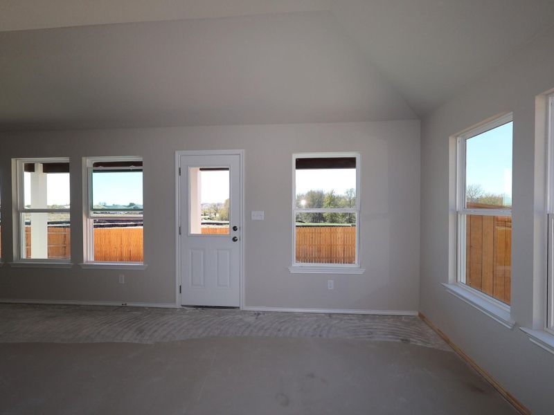 In-progress construction of a new home in Carillon, Manor, TX (Image 12).