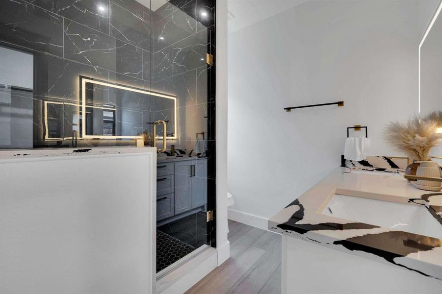 Furnished interior view inside a new home in , Hillsboro (Image 9).