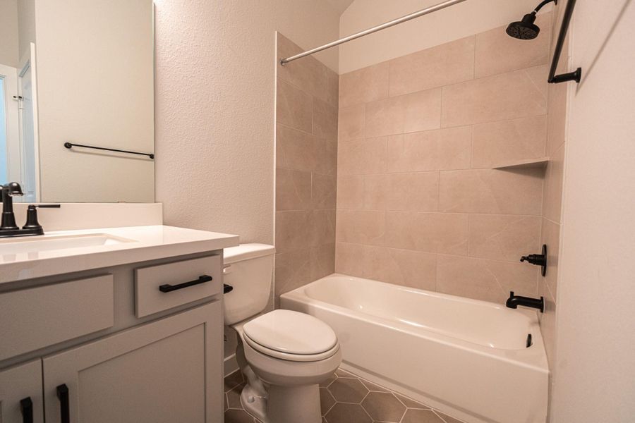 Furnished interior view inside a new home in , Katy (Image 9). Furnished interior view inside a new home in , Katy (Image 9).