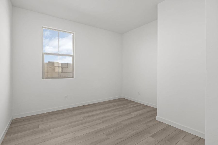 Spacious, unfurnished interior of a new home in The Traditions at Teravalis, Buckeye (Image 10). Spacious, unfurnished interior of a new home in The Traditions at Teravalis, Buckeye (Image 10).