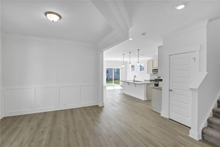 Spacious, unfurnished interior of a new home in Villas at Dawsonville, Dawsonville (Image 35).