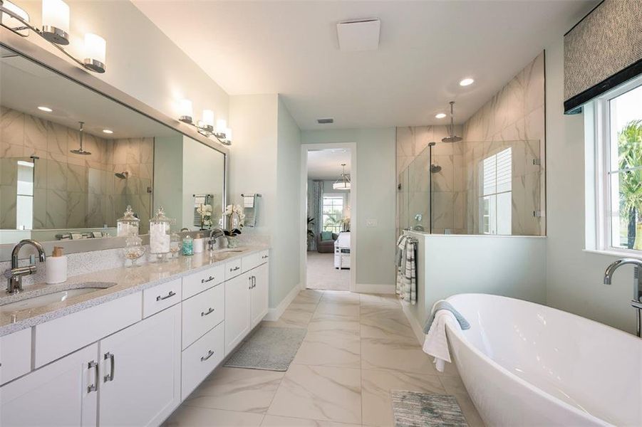 Furnished interior view inside a new home in , Lakewood Ranch (Image 9).