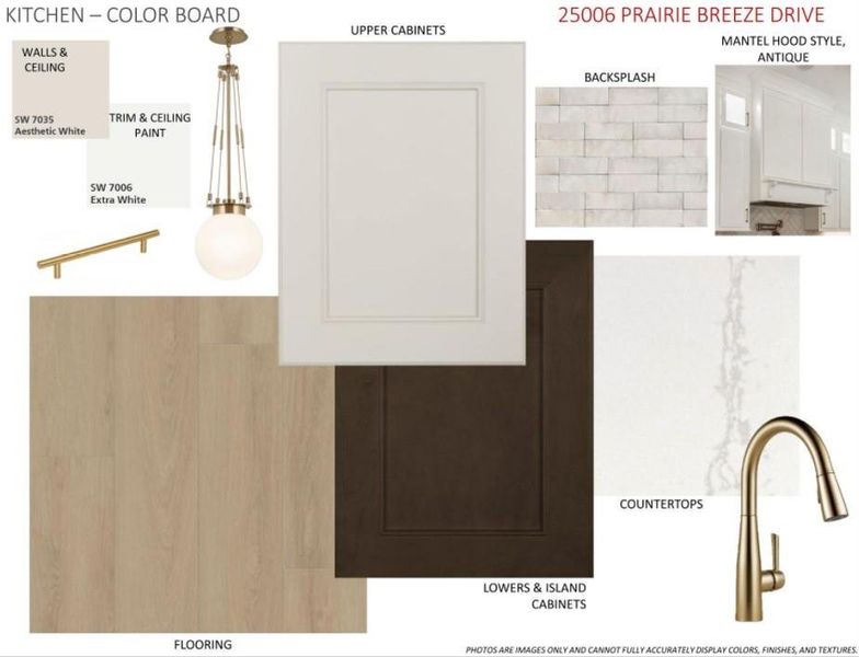 Sample of building materials used in homes in Elyson, Katy (Image 5).