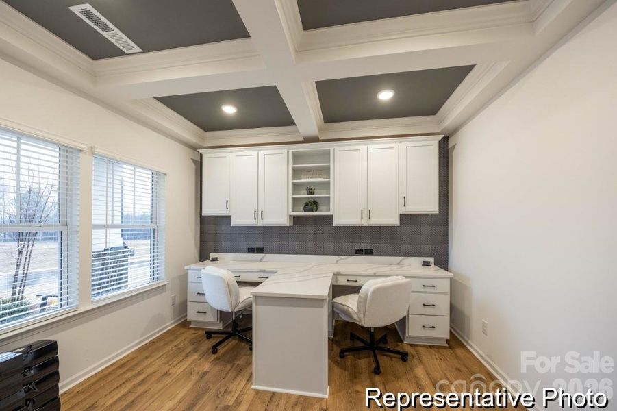 Furnished interior view inside a new home in Huntington Hills, Lincolnton (Image 3).