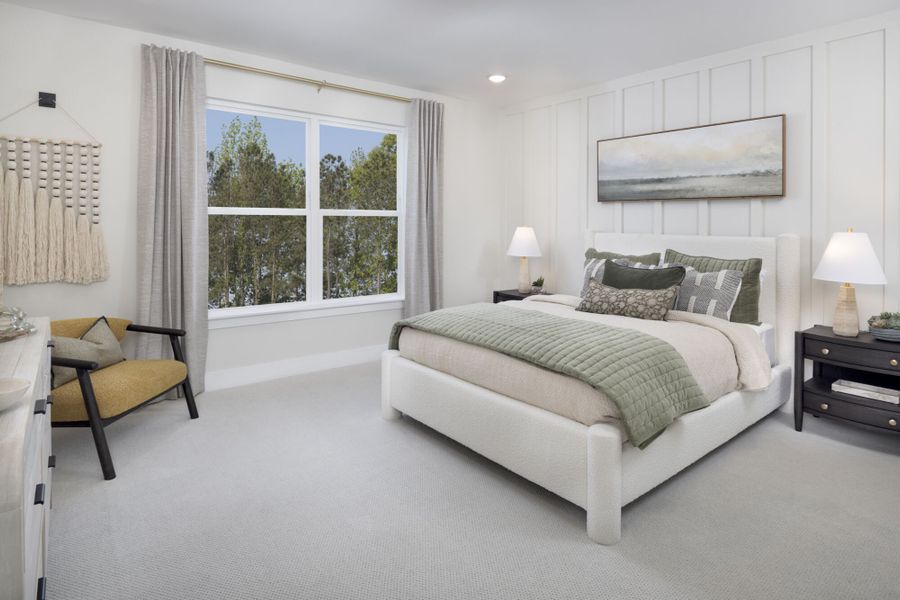 Representative furnished interior of a home built from the Appalachian by Mattamy Homes in Bloom, Fuquay Varina (Image 11).