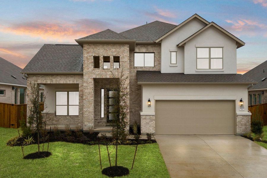 1009 Ellensburg Drive - Brookshire E Elevation