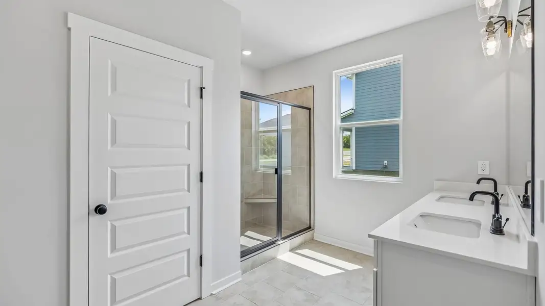 Furnished interior view inside a new home in Reserve at Hickory Ridge, Columbia (Image 14).
