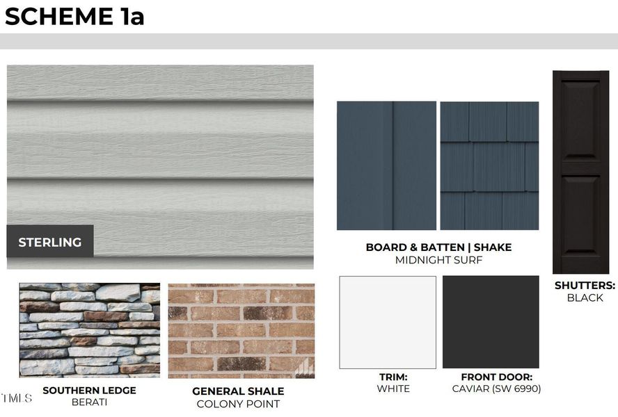 Exterior Color Scheme 1 - MLS