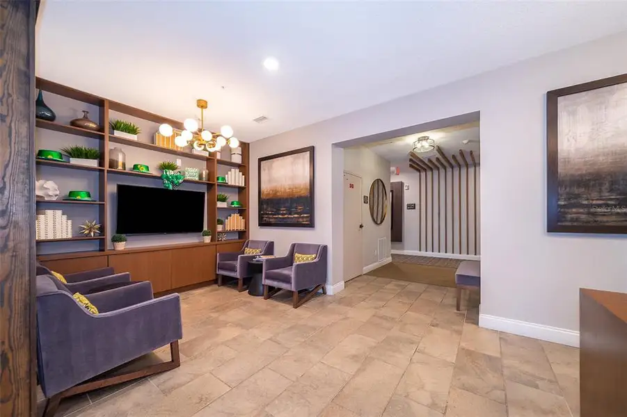 Furnished interior view inside a new home in Gatherings® of Lake Nona, Orlando (Image 5). Furnished interior view inside a new home in Gatherings® of Lake Nona, Orlando (Image 5).