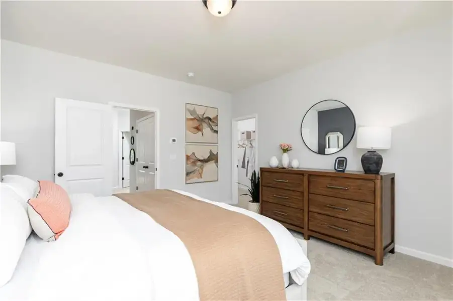 Furnished interior view inside a new home in , Powder Springs (Image 12).