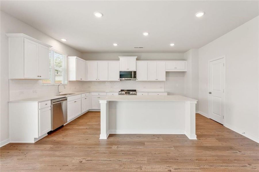 Furnished interior view inside a new home in Reserve at Gum Springs, Jefferson (Image 12).