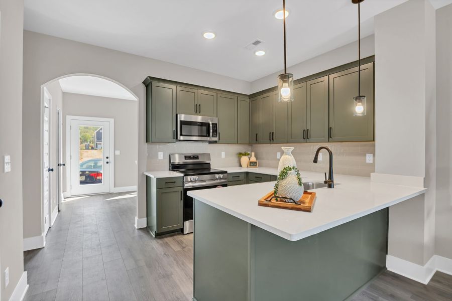 Designer Kitchen in The Sedona Model Home