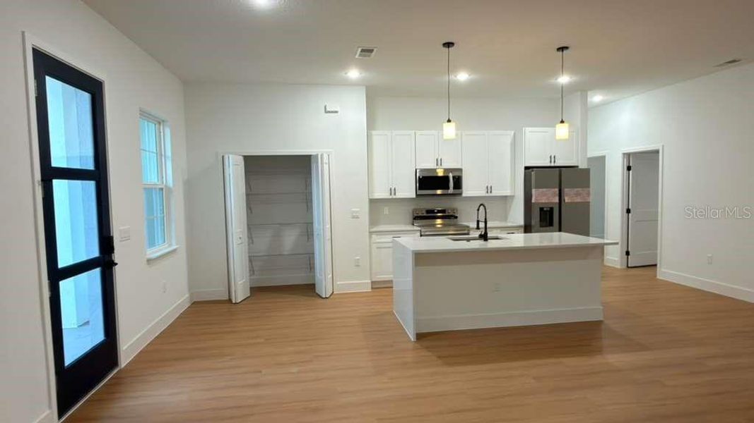 Furnished interior view inside a new home in , Citrus Springs (Image 10).