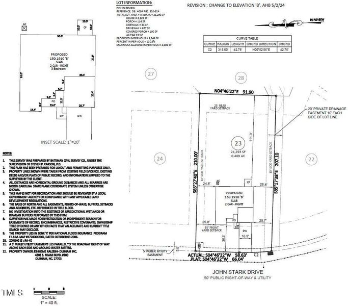 Plot Plan