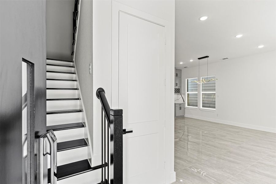 Spacious, unfurnished interior of a new home in , Houston (Image 16). Spacious, unfurnished interior of a new home in , Houston (Image 16).