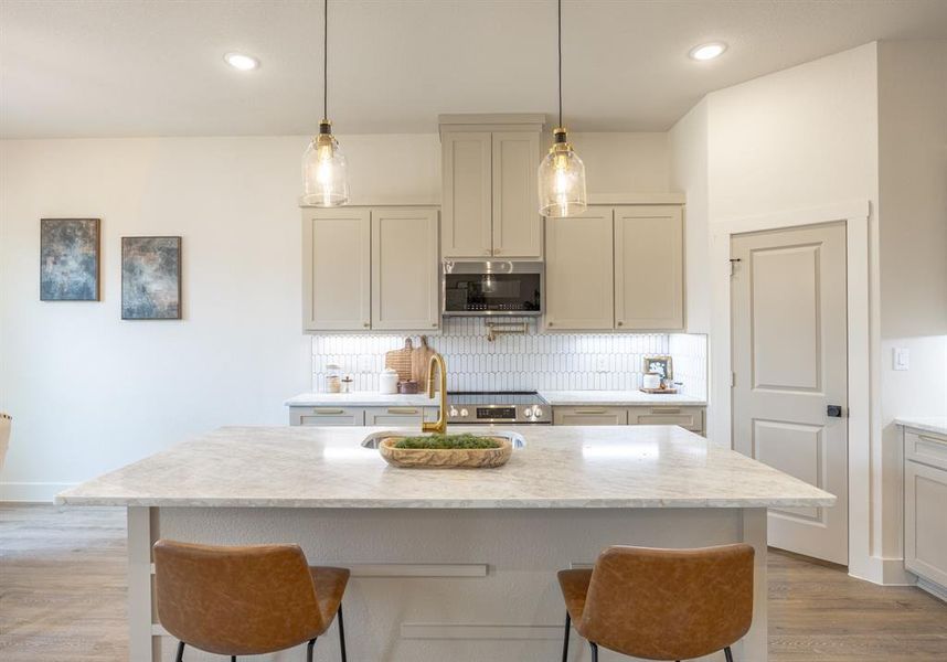 Furnished interior view inside a new home in , Fort Worth (Image 9).
