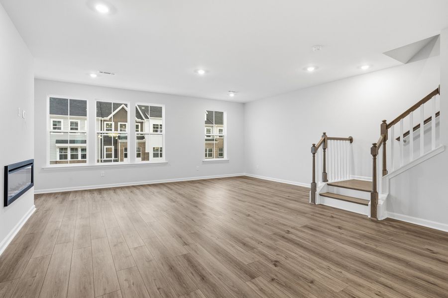 Spacious, unfurnished interior of a new home in Renaissance at White Oak, Garner (Image 20).